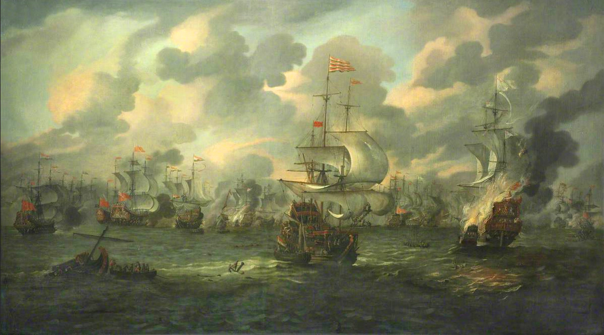 the four days battle the burning of hms royal prince